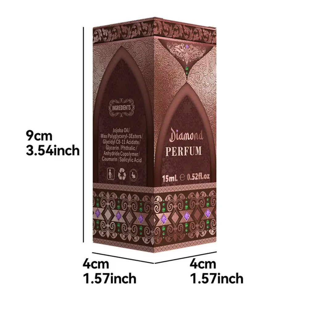 Exotic Arabian Perfume For Women, Enchanting Floral Bouquet With Rose, Jasmine&amp;Vanilla Long-Lasting Pheromone-Infused Fragrance