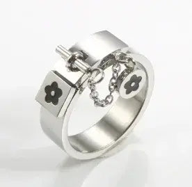 Crystal Zircon Stacking Ring — 18K Gold or Silver Plated, Stainless Steel