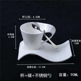 The Morning Ritual — Wavy Ceramic Coffee Cup