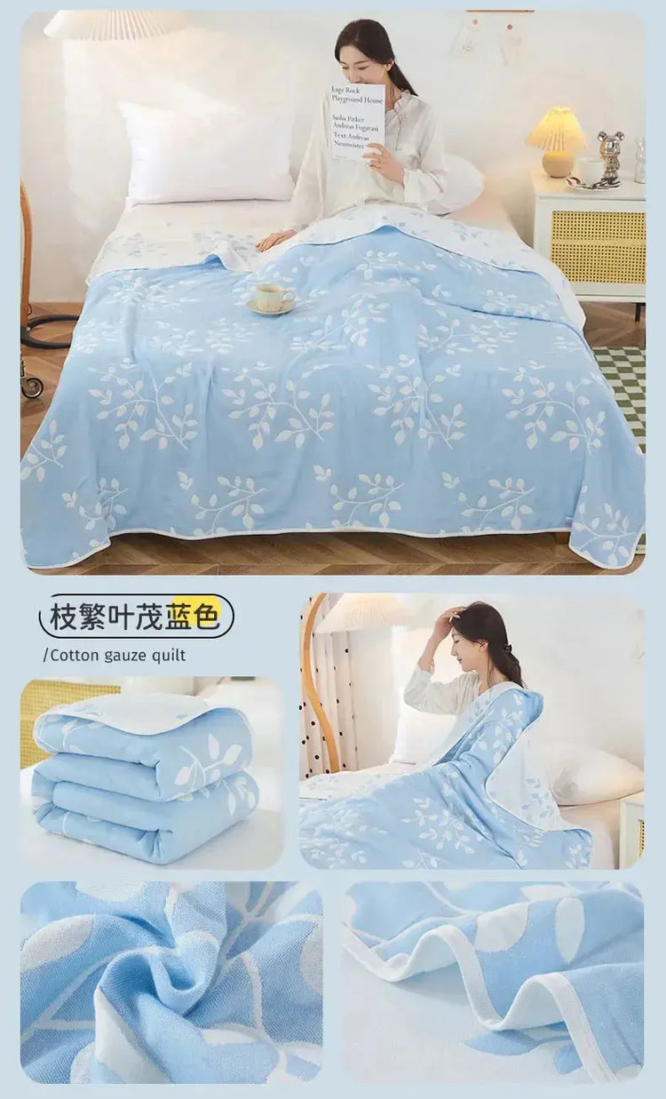 Cotton Gauze Summer Quilt — Plaid Jonine’s Corner