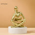 Bookshelf Decor Home Decor - Person Who is Thinking Abstract Thinker Sculpture Figurine Statue Resin Modern Reading Decoration Jonine’s Corner