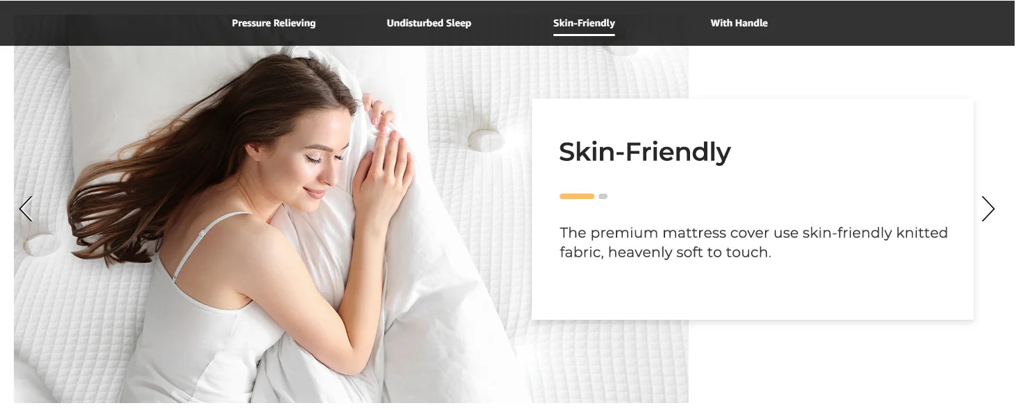Vesgantti 12 Inch Innerspring Multilayer Hybrid Mattress with Memory Foam and Pocket Spring Mattress Medium Firm Feel