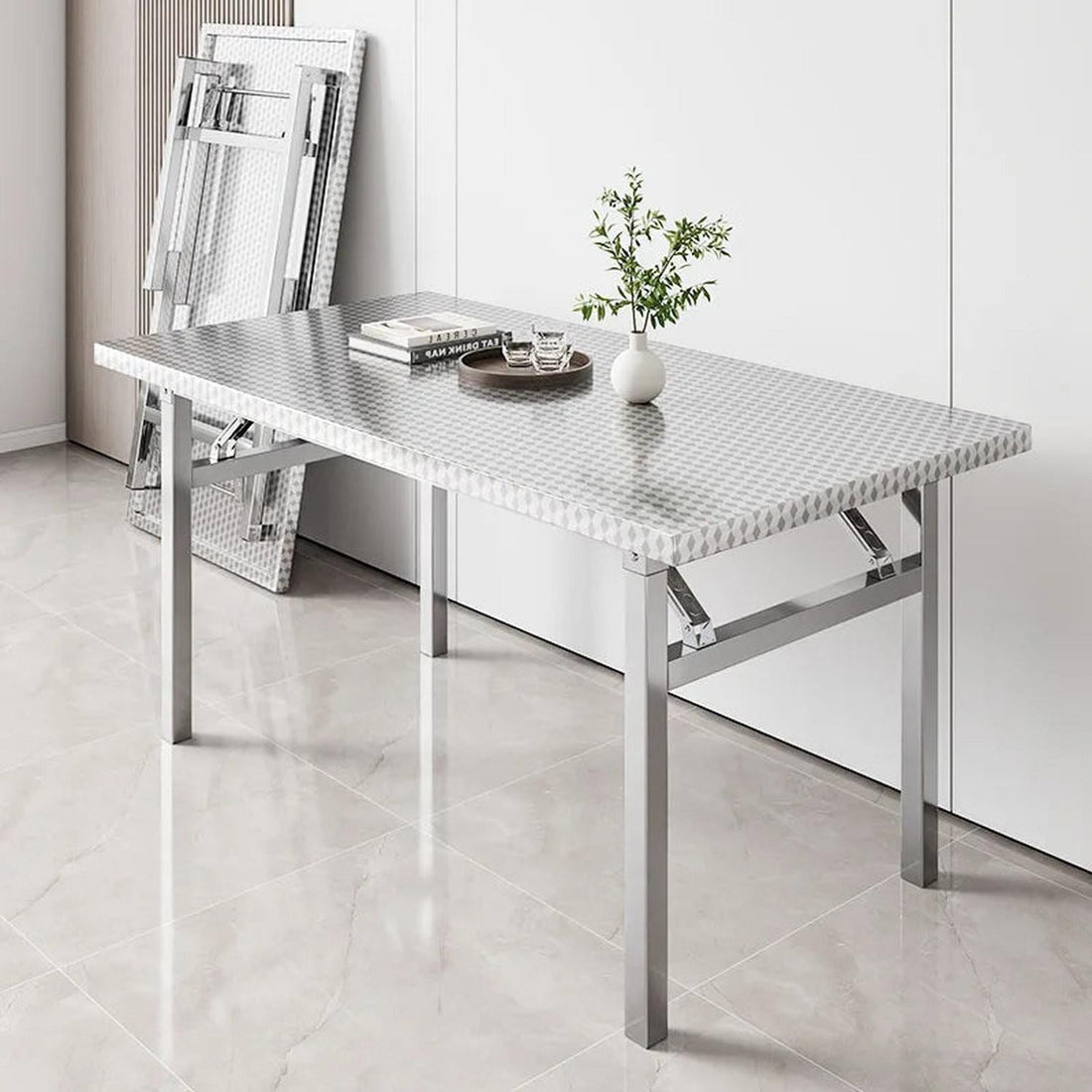 Foldable Stainless Steel Buffet &amp; Serving Table