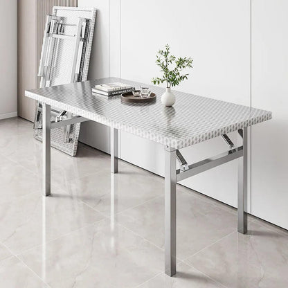 Foldable Stainless Steel Buffet &amp; Serving Table