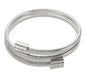 Fashion Simple Stainless Steel 3 Crystal Bracelet Bangle