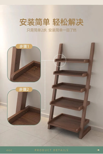Where Books Meet Beauty — Minimalist Open Bookshelf & Display Cabinet