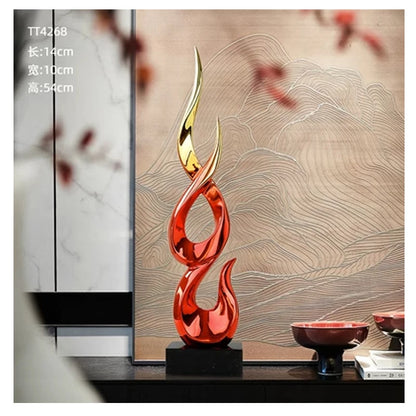 Quiet Luxury in Resin — Lumière Light Luxury Art Sculpture for the Modern Interior