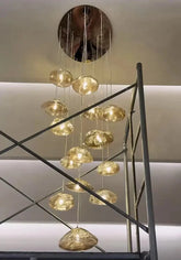 Modern LED Chandelier - Gbbmade Luxury Staircase & Living Room Light