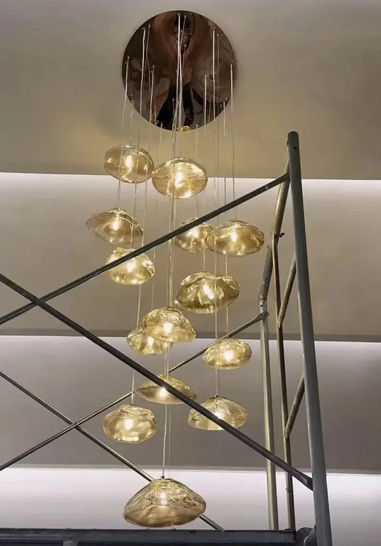 Modern LED Chandelier - Gbbmade Luxury Staircase & Living Room Light