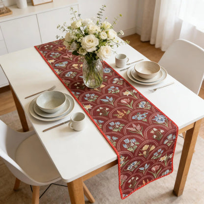 Nordic Cotton Linen Table Runner — Multiple Sizes & Patterns