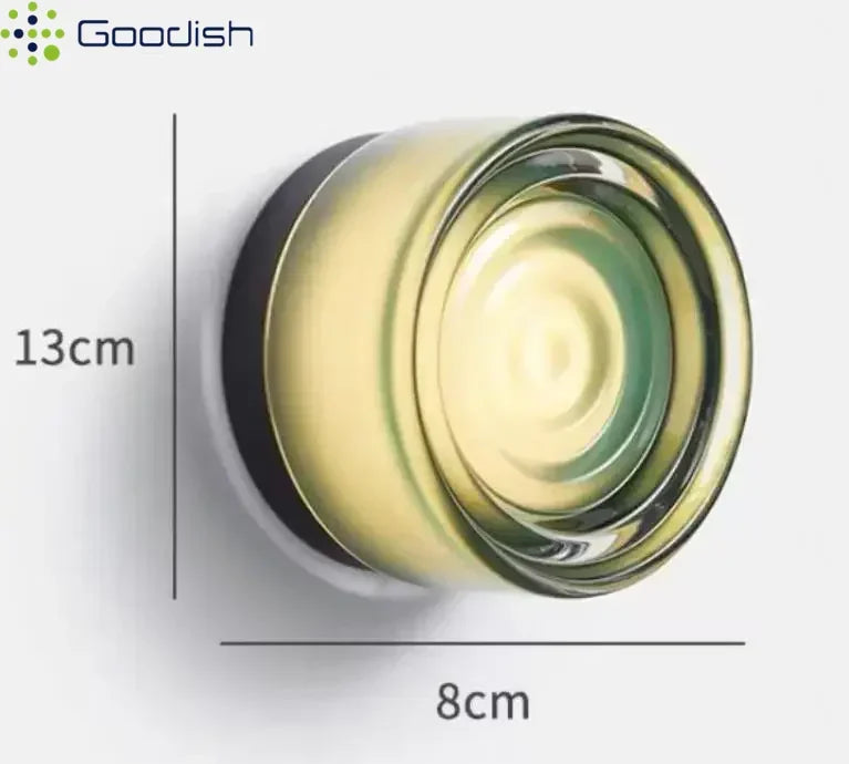 Glass Stone LED Wall Sconce