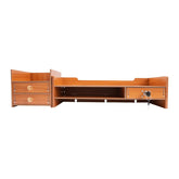 Computer Monitor Stand with Drawers & Keys & Phone Holder, Loading 5KG Computer Rack, Monitor Stand 48*20*13.5cm Jonine’s Corner
