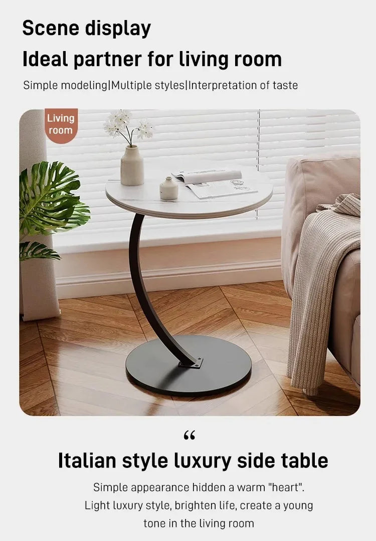 The Little Table That Does a Lot — Round Mini Side Table
