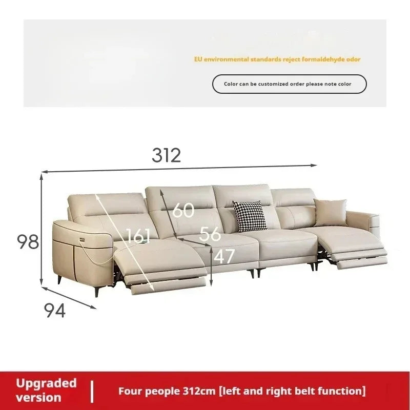 The Statement Piece — Modern Nordic Loveseat Recliner &amp; Daybed