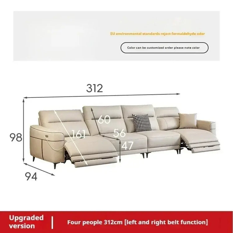 The Statement Piece Modern Nordic Loveseat Recliner & Daybed