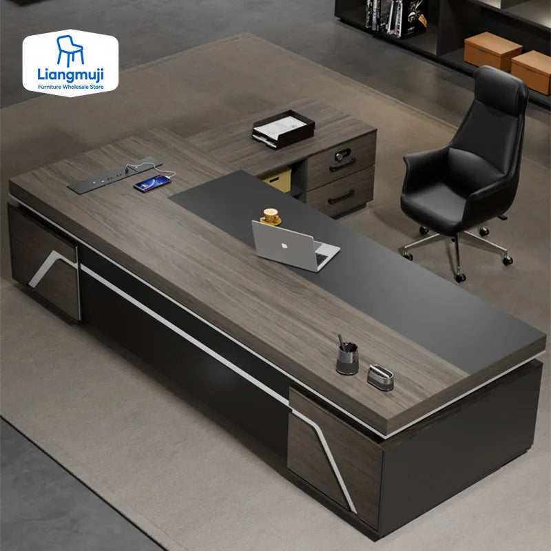 Elevable Corner Desk — Height-Adjustable Home Office Writing Table
