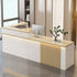 Nordic Luxury Reception Desk with LED Lighting Jonine’s Corner