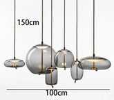 Modern LED Pendant Light — Chandelier for Living & Dining Room