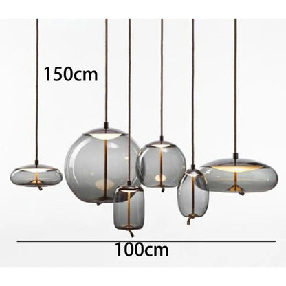 Modern LED Pendant Light — Chandelier for Living &amp; Dining Room