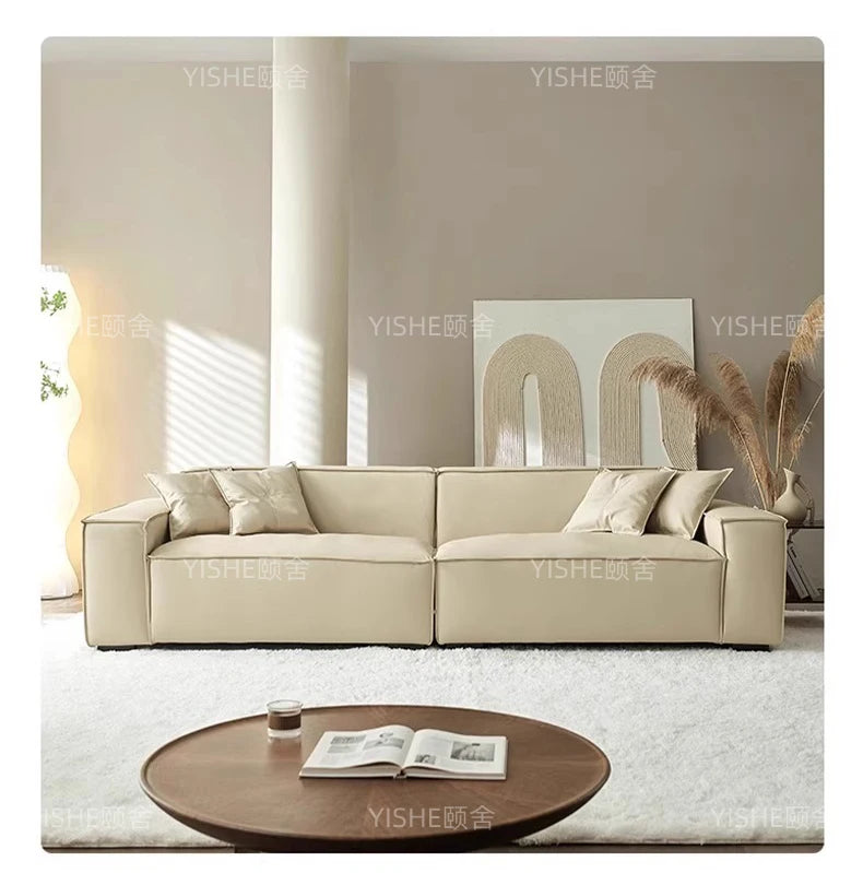 Aesthetic Space-Saving Luxury Sofa — Unique Designer Living Room Seating