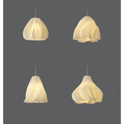 3D Floral Resin Pendant Light — Nordic Chandelier