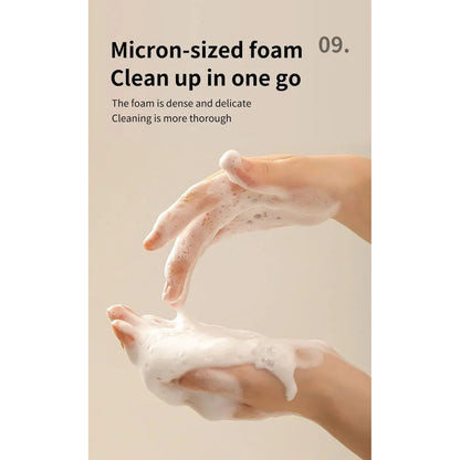 The Touchless Pour — 480ml Smart Foam Soap Dispenser, USB Rechargeable