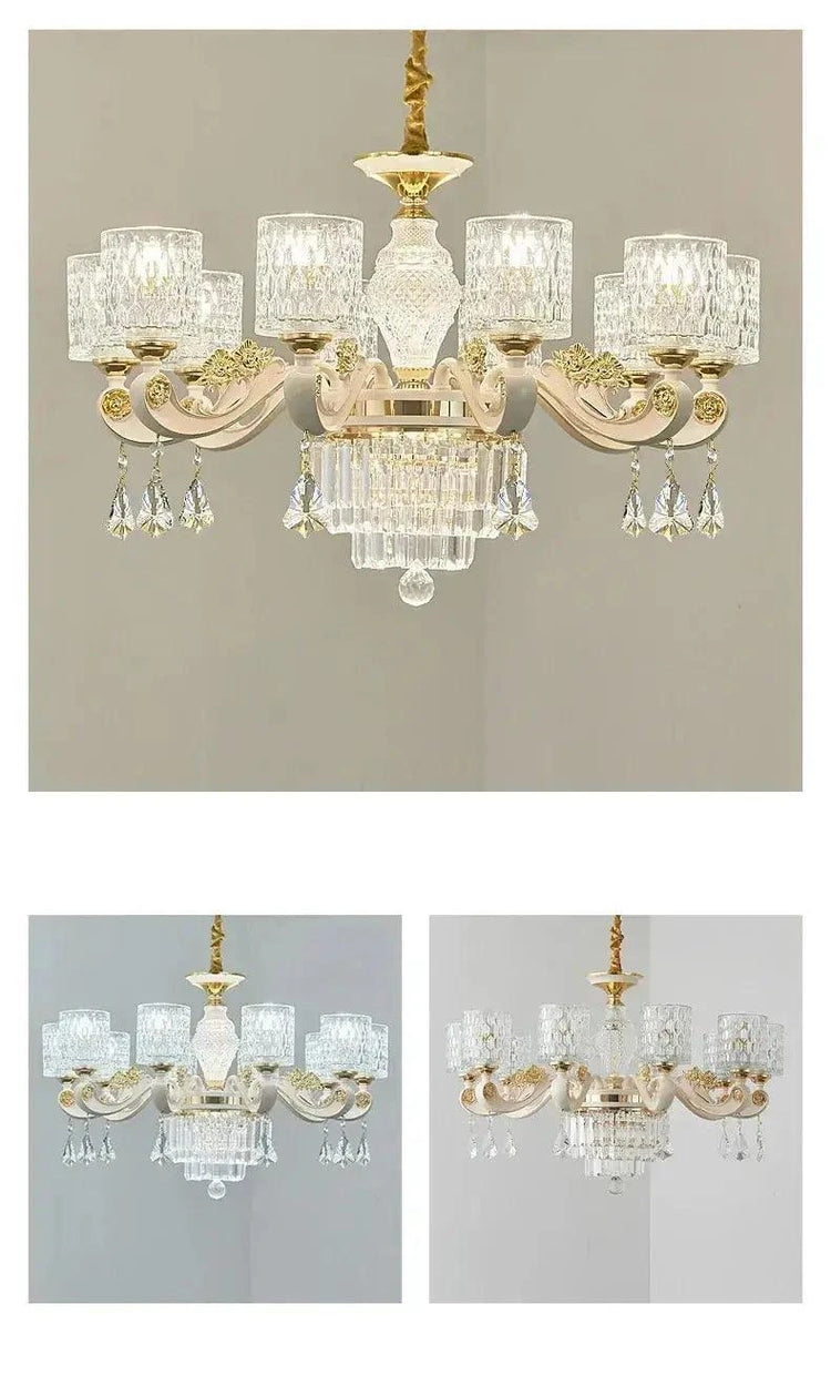 Dressed in Light — Crystal LED Chandelier for Hotel-Worthy Living Rooms & Bedrooms Jonine’s Corner