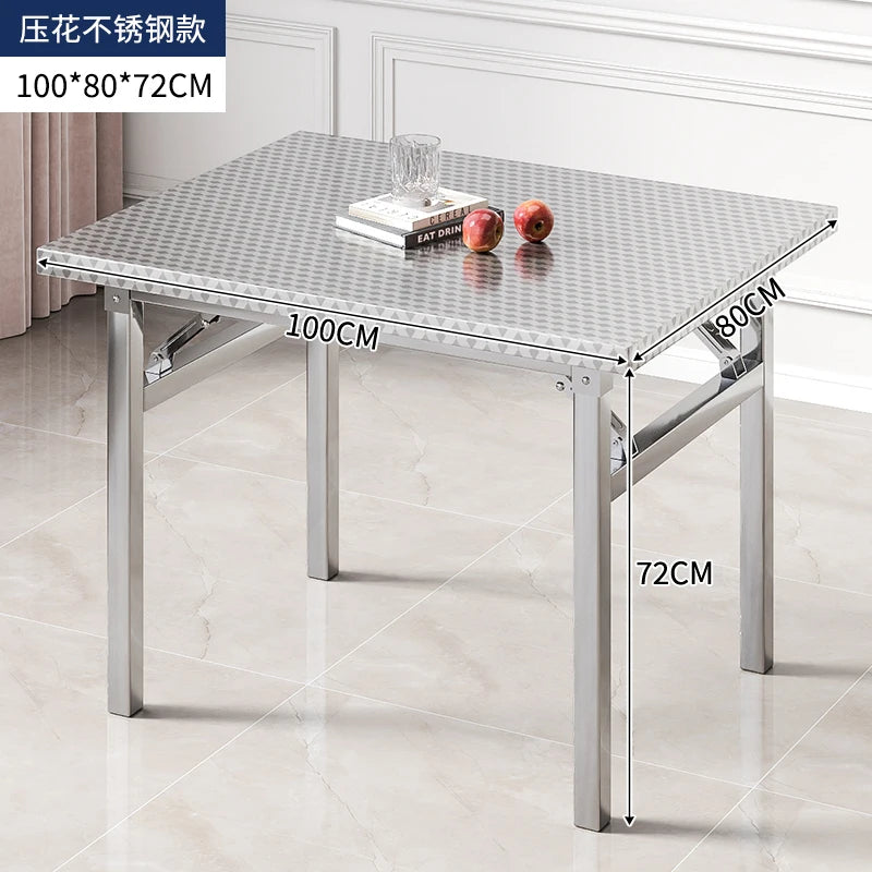 Foldable Stainless Steel Buffet & Serving Table