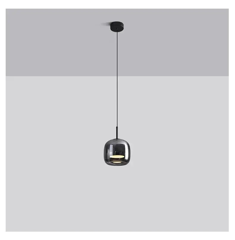 Nordic Glass LED Pendant Lamp – Modern Luxury Hanging Light