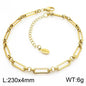 Stainless Steel Bohemian Style Personalized Anklet