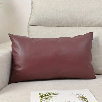 Waterproof PU Lumbar Cushion Cover — European Style
