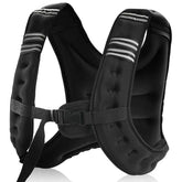 12lb weighted vest with reflective stripe for running and strength training