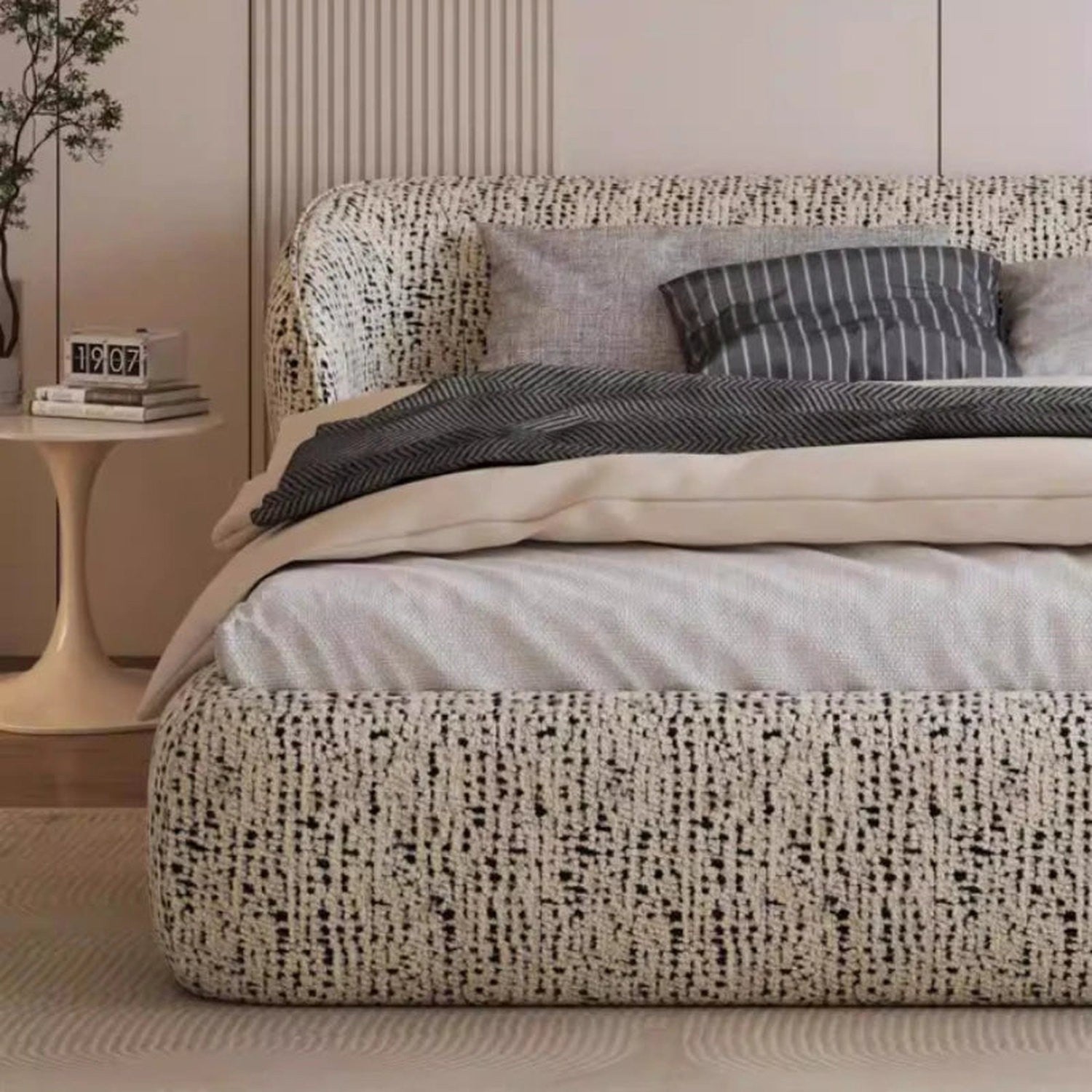 Queen Platform Bed Frame with Base — Modern Bedroom Essential