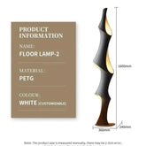 The Statement Corner — Art Deco Sculptural LED Floor Lamp Jonine’s Corner
