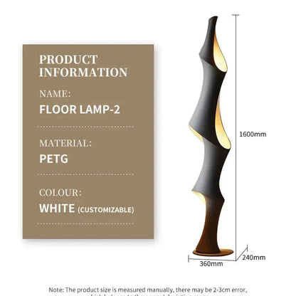 The Statement Corner — Art Deco Sculptural LED Floor Lamp Jonine’s Corner