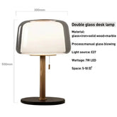 Modern Creative Glass Floor Lamp Simple Sofa Side Decorative Lighting Living Room Bedroom Bedside Lamp LED Reading Desk Light Jonine&
