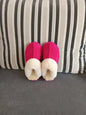 Cloud Underfoot — Natural Sheepskin & Fur Anti-Slip Home Slippers