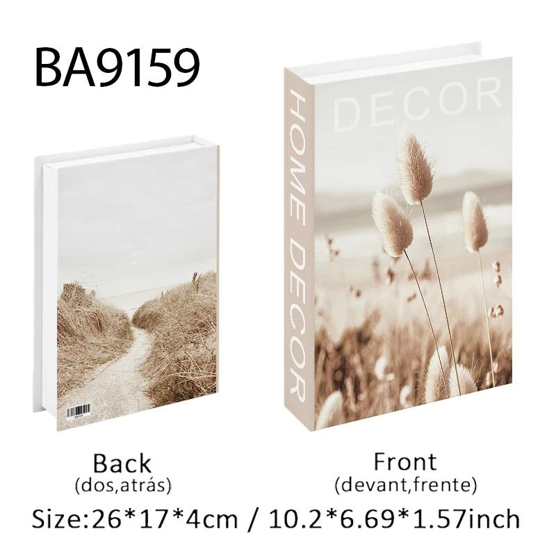 Decorative Book Box Set — Nordic Home Accent
