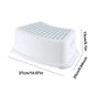 Toilet Foot Stool Antislip Bathroom Pooping Step Potty Stool Squat Stool For Pregnant Woman Children Adult Old People 37x25x13cm
