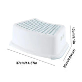 Toilet Foot Stool Antislip Bathroom Pooping Step Potty Stool Squat Stool For Pregnant Woman Children Adult Old People 37x25x13cm Jonine&