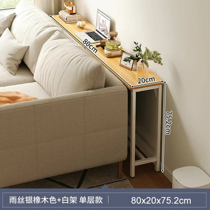 Narrow Sofa Gap Side Table — Space-Saving Partition Rack