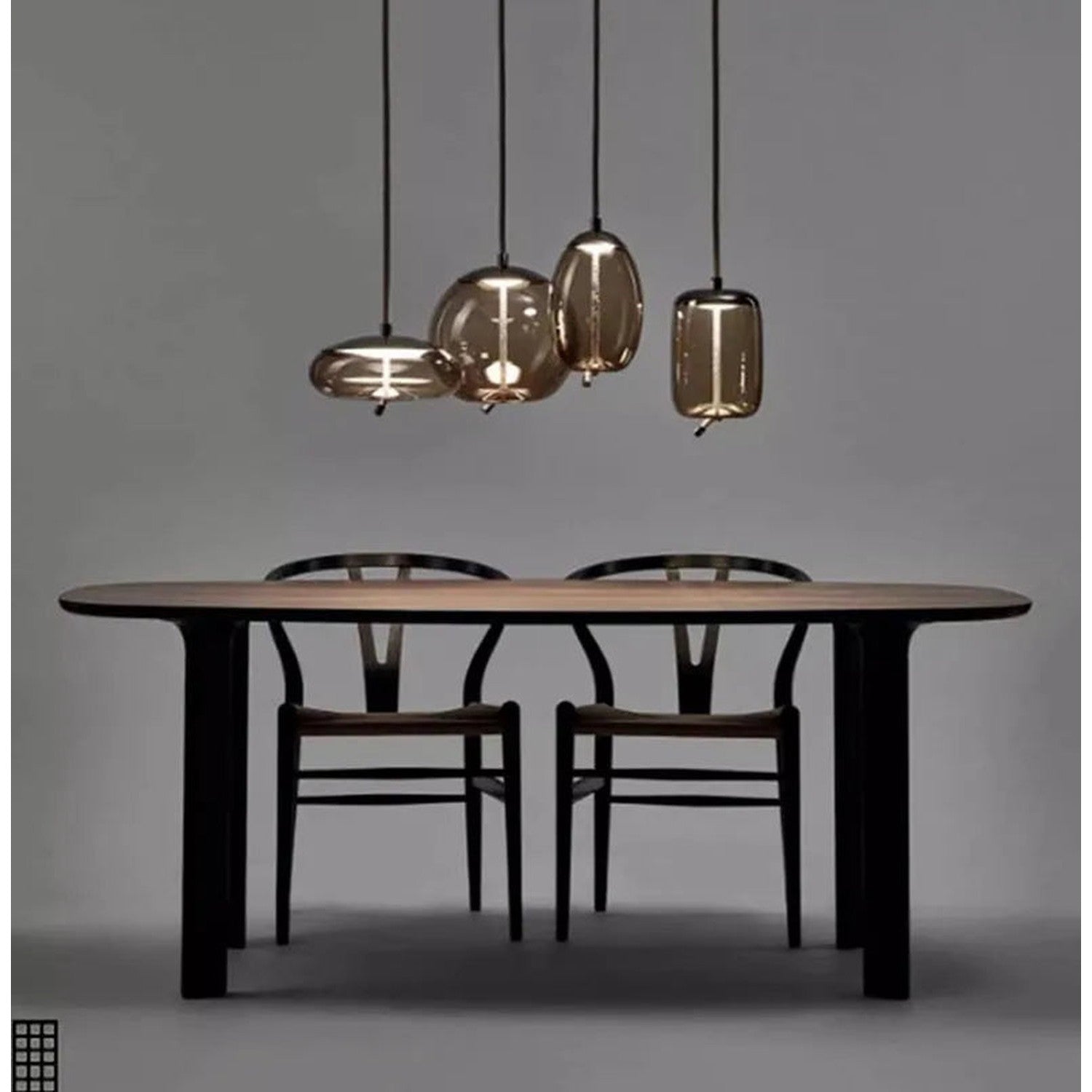Modern LED Pendant Light — Chandelier for Living &amp; Dining Room