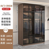 Glass light luxury corner cloakroom wardrobe Double clothes closet cabinets and wardrobes Cabinet dressing clothe home furniture Jonine&