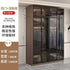 Glass light luxury corner cloakroom wardrobe Double clothes closet cabinets and wardrobes Cabinet dressing clothe home furniture Jonine&