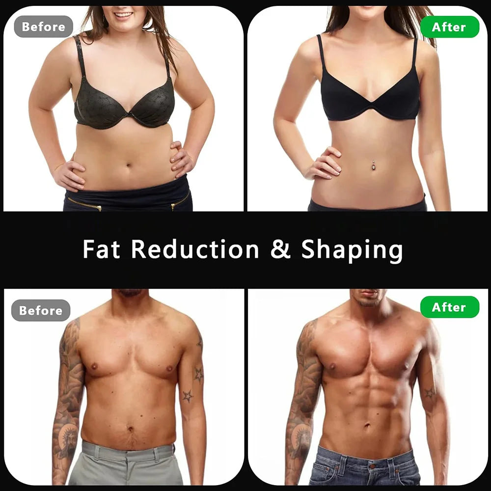 Tone While You Rest — EMS Abdominal Toning Belt with 10 Modes &amp; 30 Intensity Levels