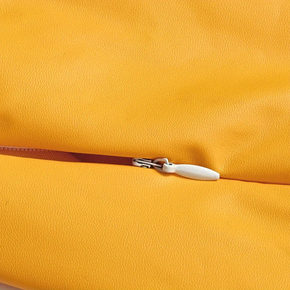 Waterproof PU Lumbar Cushion Cover — European Style