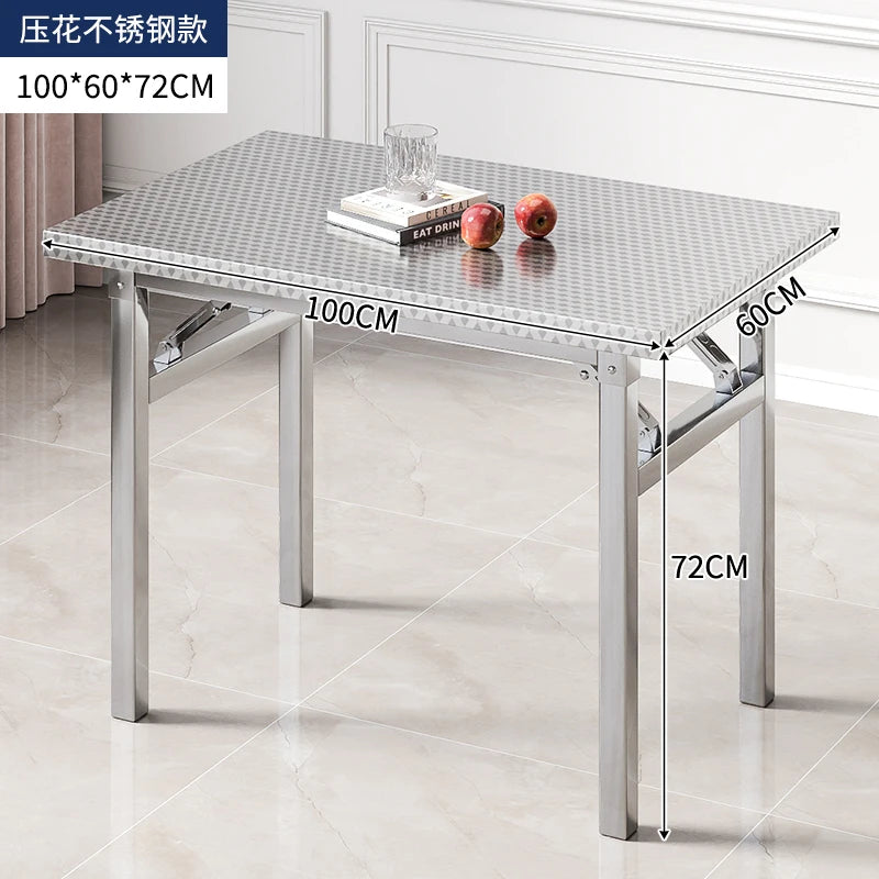 Foldable Stainless Steel Buffet & Serving Table