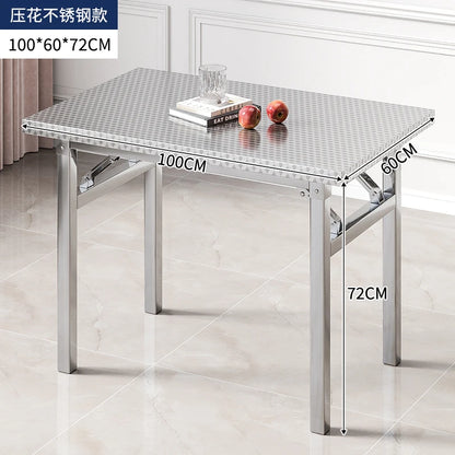 Foldable Stainless Steel Buffet & Serving Table