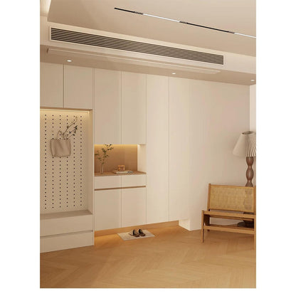 Custom Solid Wood Entryway Shoe Cabinet