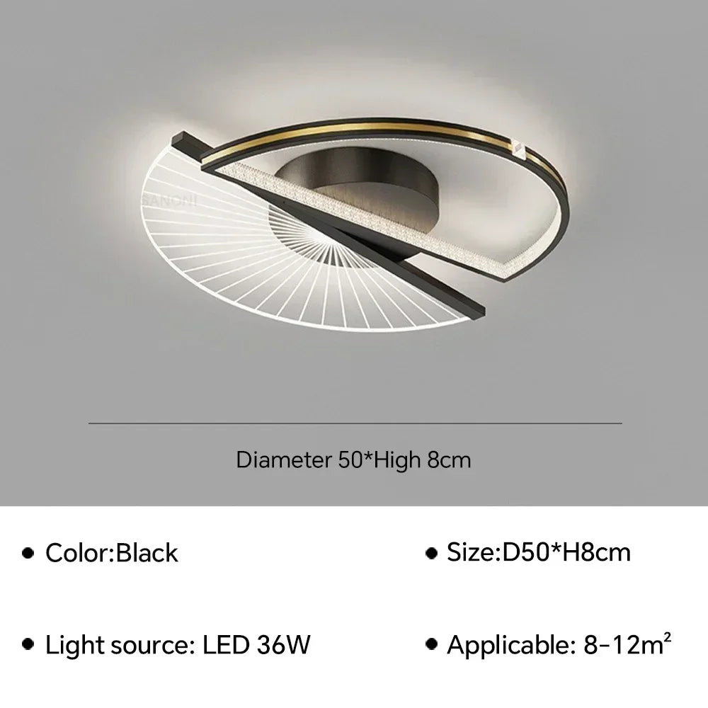 The Circle of Light — Modern Minimalist Ring LED Chandelier for Living Room & Dining